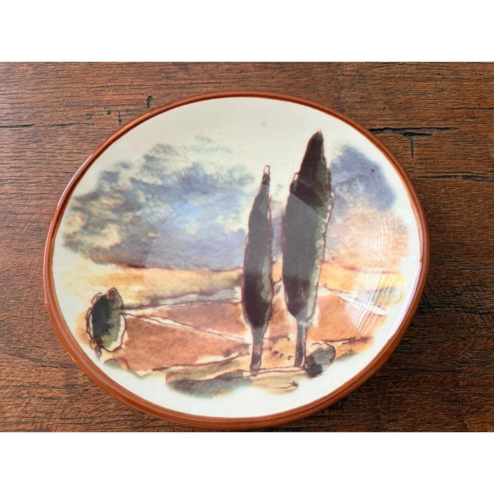 4 Williams-Sonoma Tuscany Dipping Oval Bowls, Made in Portugal, 5 1/2